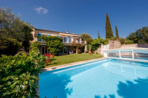 Belle villa au calme avec piscine à 30 min de Nice